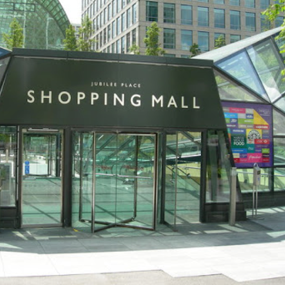 shopping-mall entrance